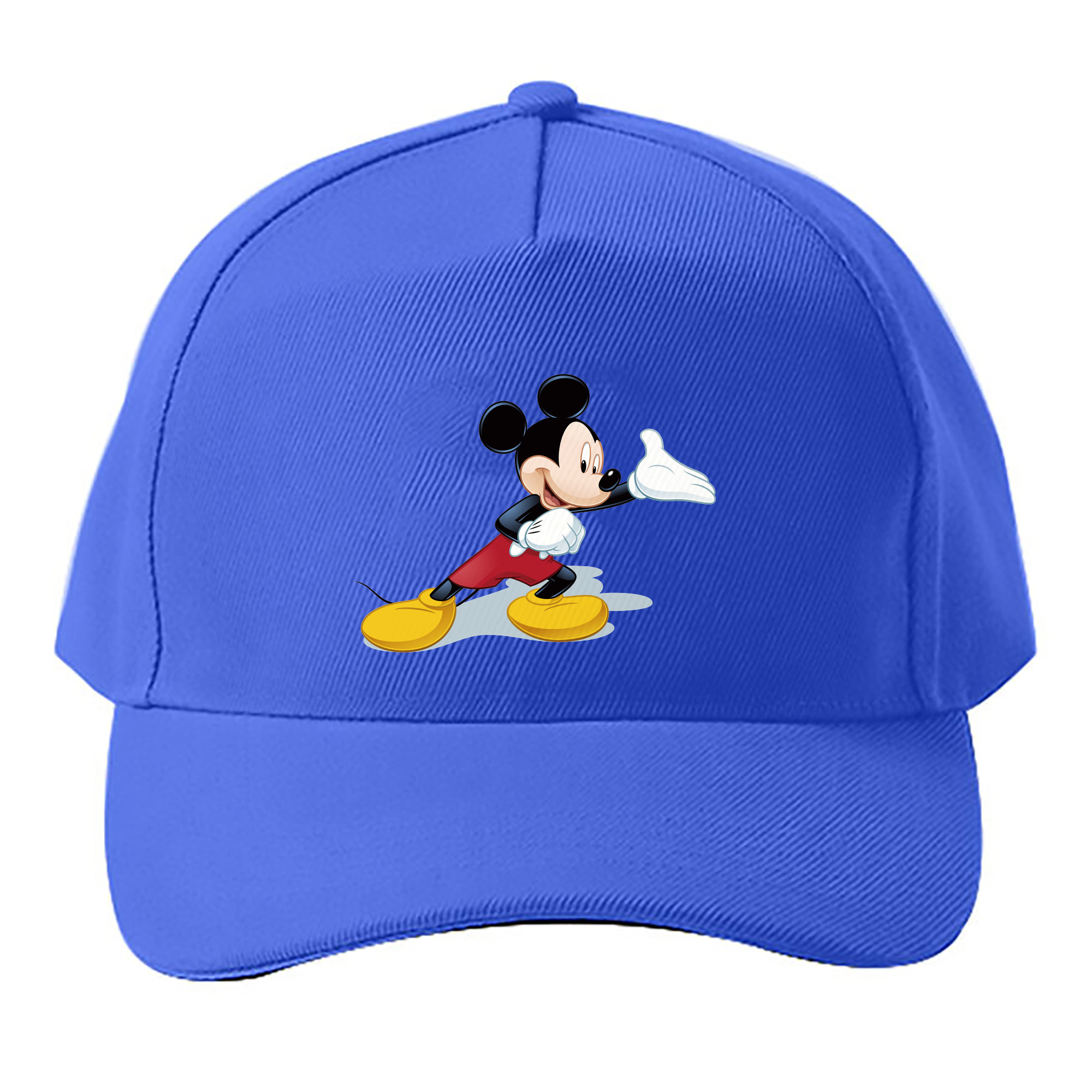 （画像用） ミッキーマウス Mickey Mouse ベースボールキャップ 綿100％ 男女兼用 帽子 スポーツ